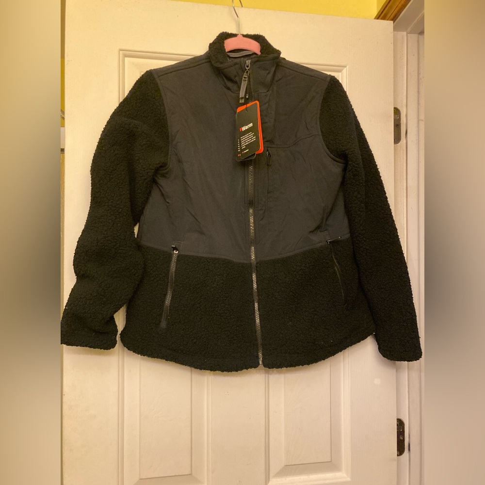 Bass Outdoor brand, size small, new with tags, black, warm outdoor jacket
